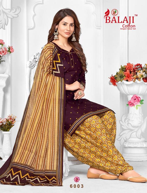 Balaji Sui Dhaga Vol-6 Cotton Dress Material 